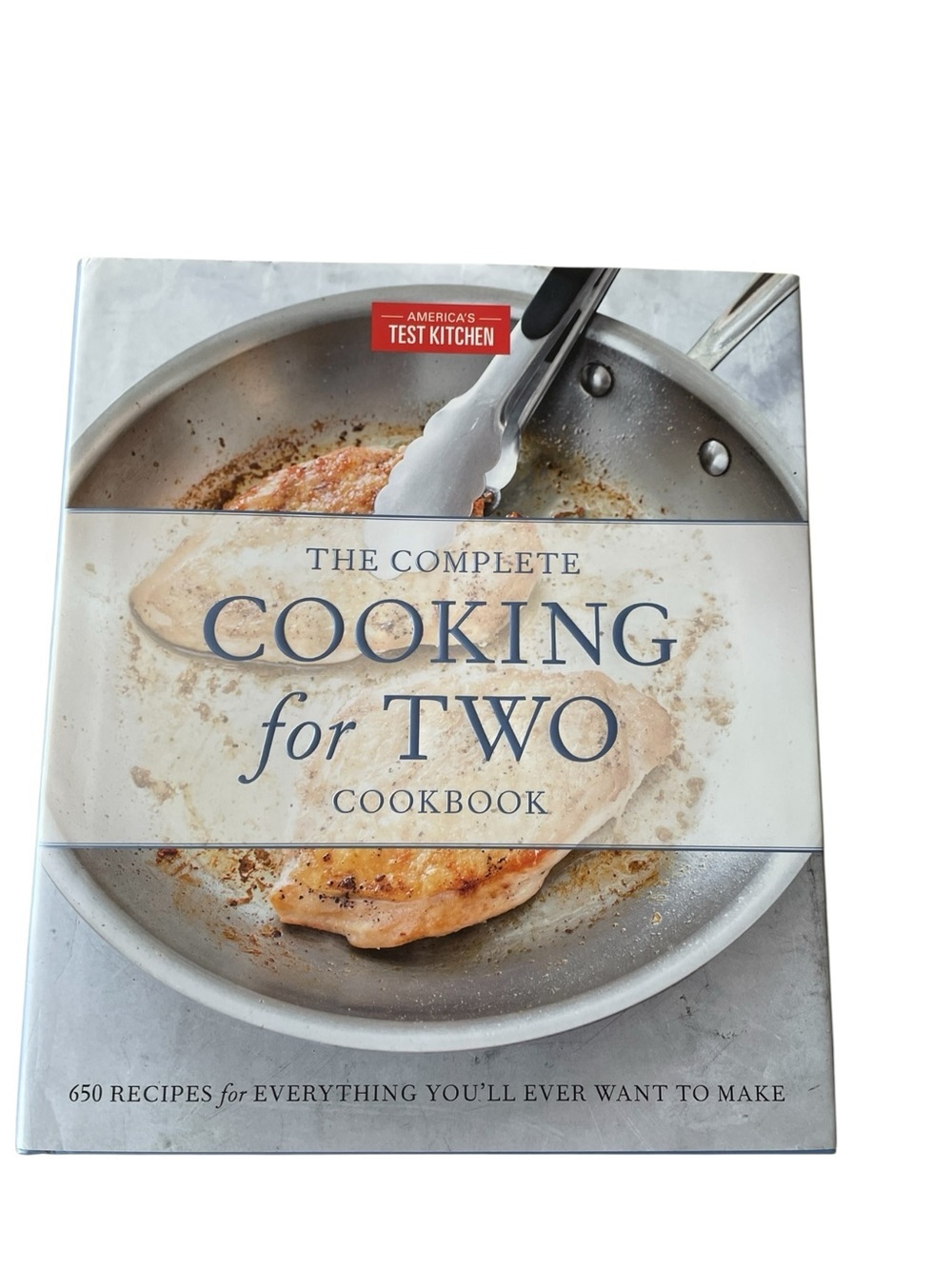 The Complete Cooking for Two Cookbook by America’s Test Kitchen 2017 HCDJ